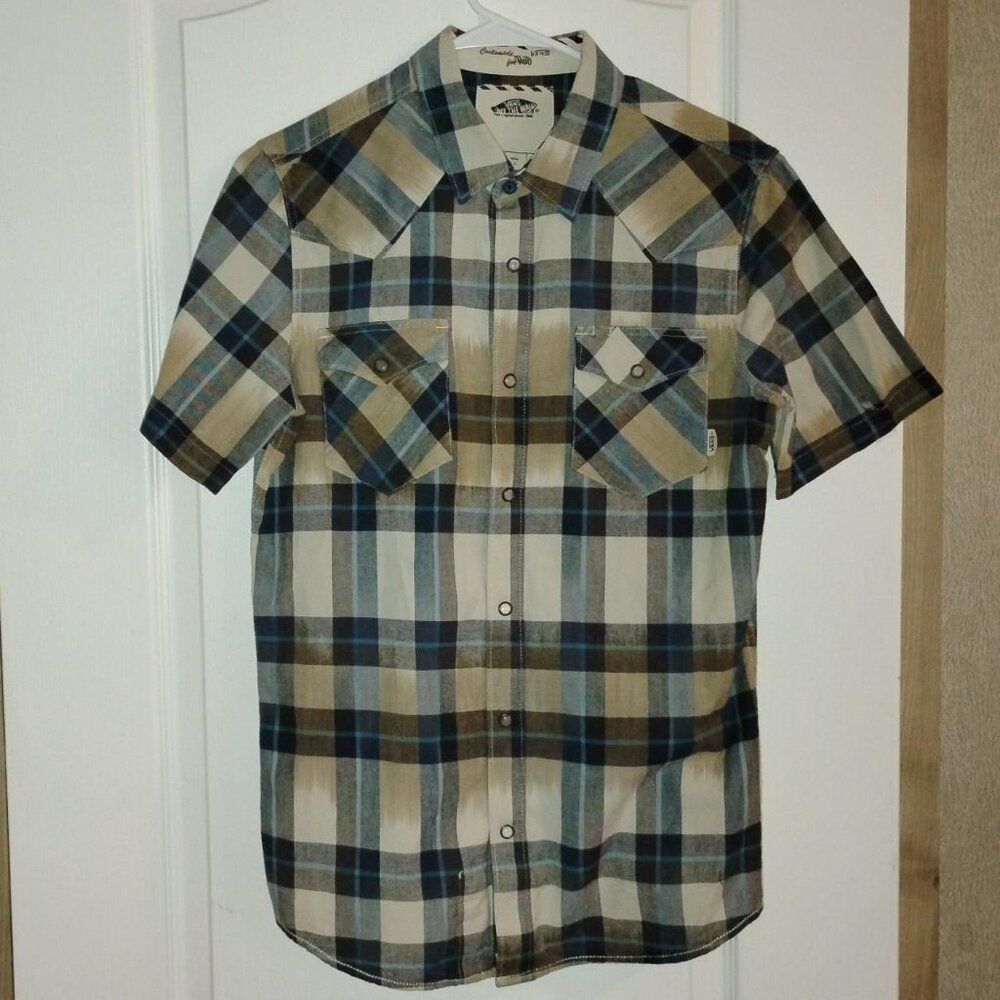 Vintage men's Vans Sz. Small button up shirt